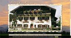 Desktop Screenshot of haus-marianne-inzell.de